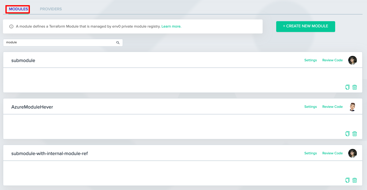 Module Overview - env zero docs