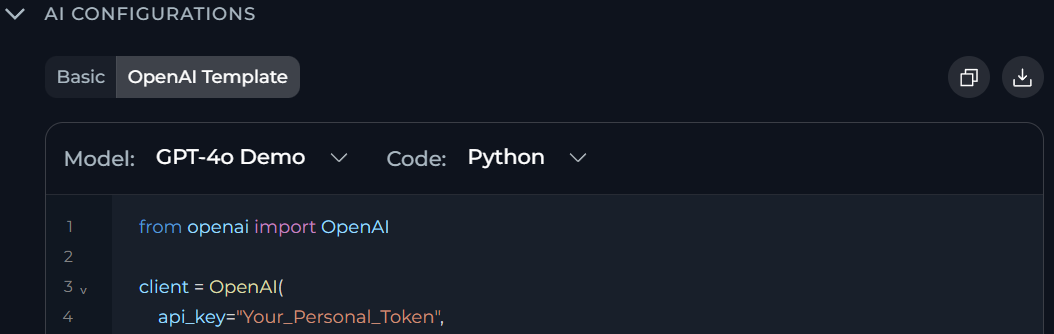 OpenAI Template
