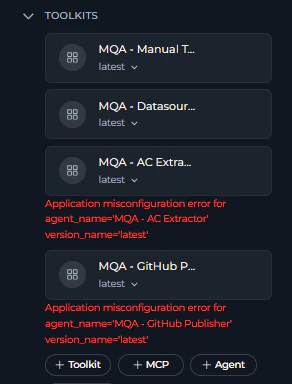 Agent/Toolkit Warning Messages - Placeholder for Image