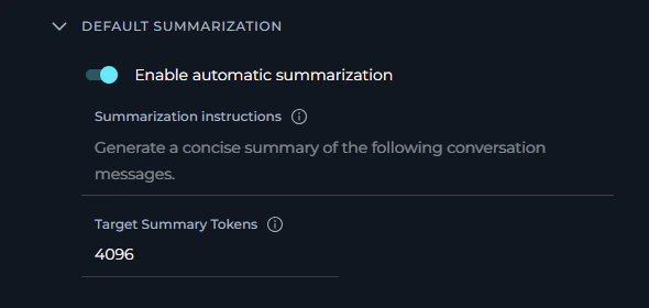 Default Summarization