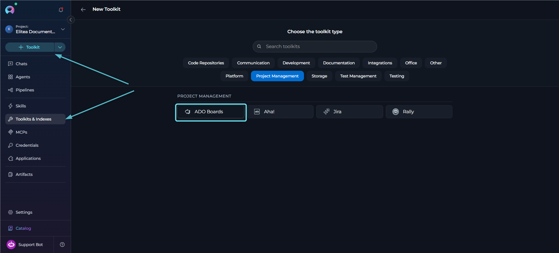 Azure Boards Toolkit Access