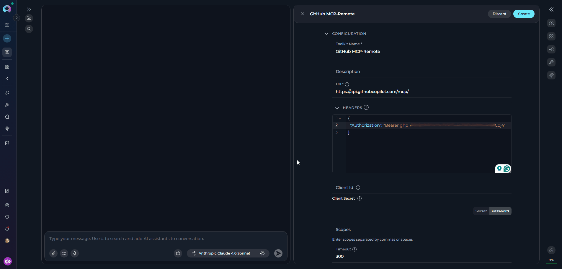 Canvas Remote MCP Configuration