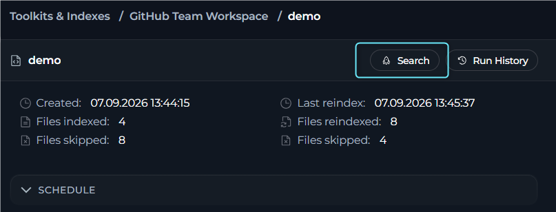 Search Tool Selection