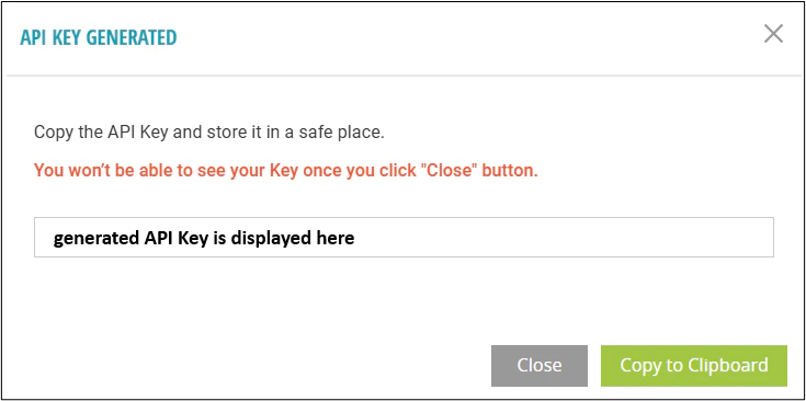 ReportPortal-API_Key_Generated