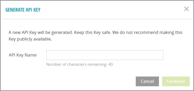 ReportPortal-Generate_API_Key