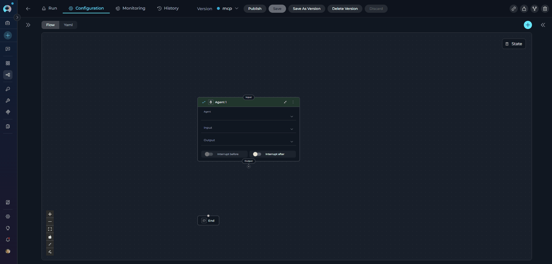 Creating node from connection dropdown