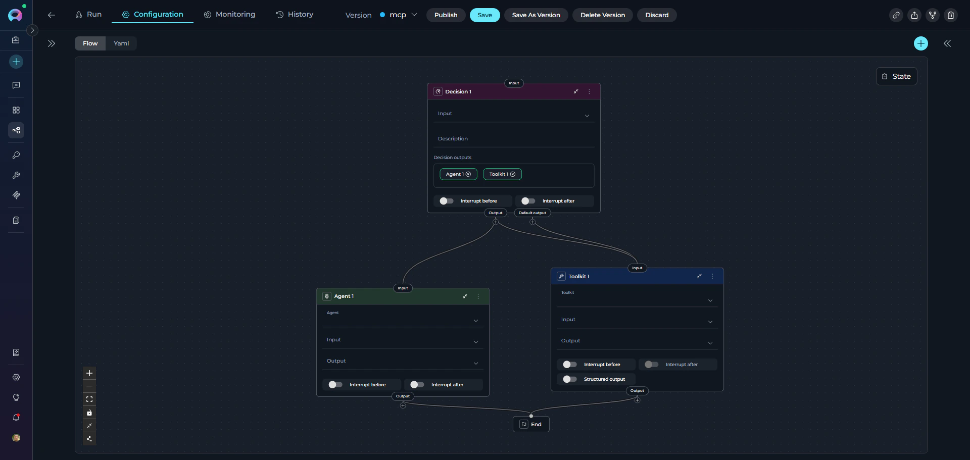 Multiple nodes connecting to single node