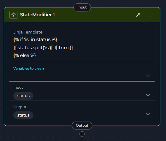 State Modifier Node Interface