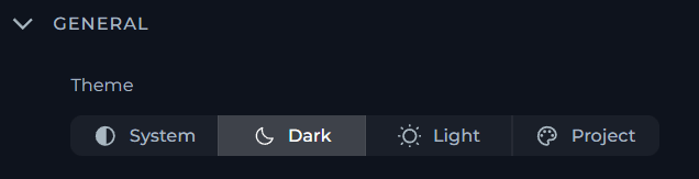 General preferences