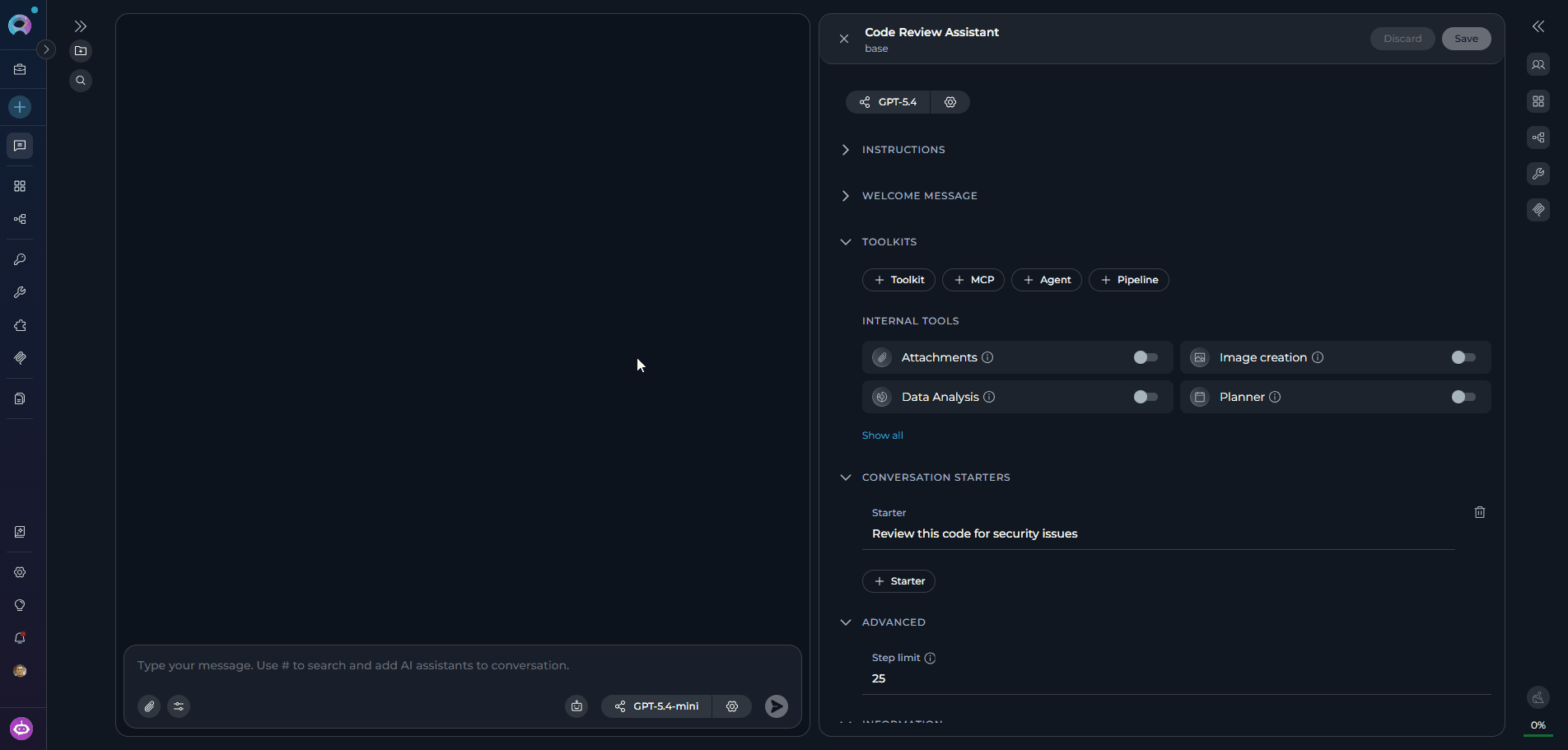 Agent MCP Configuration