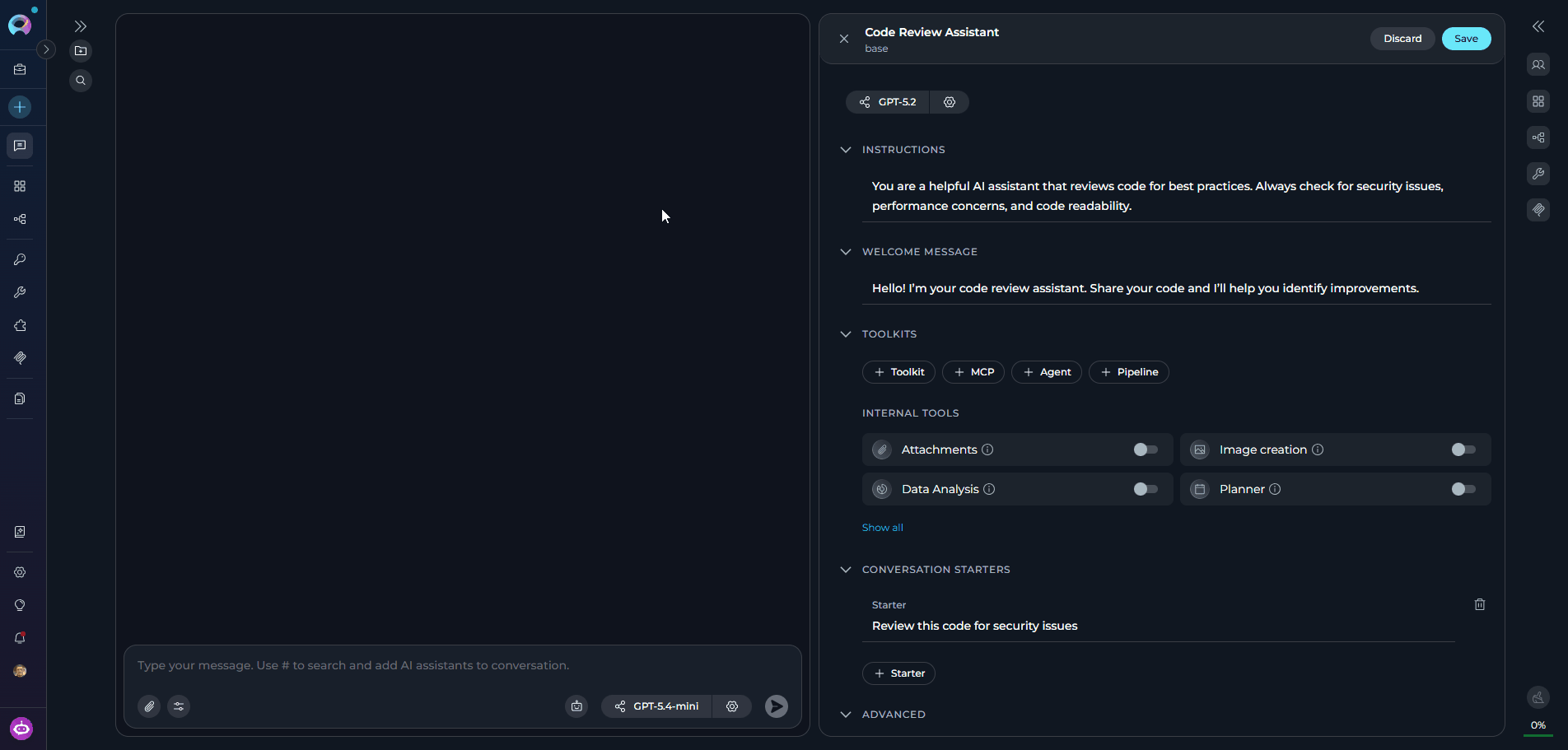 Agent Model Selection