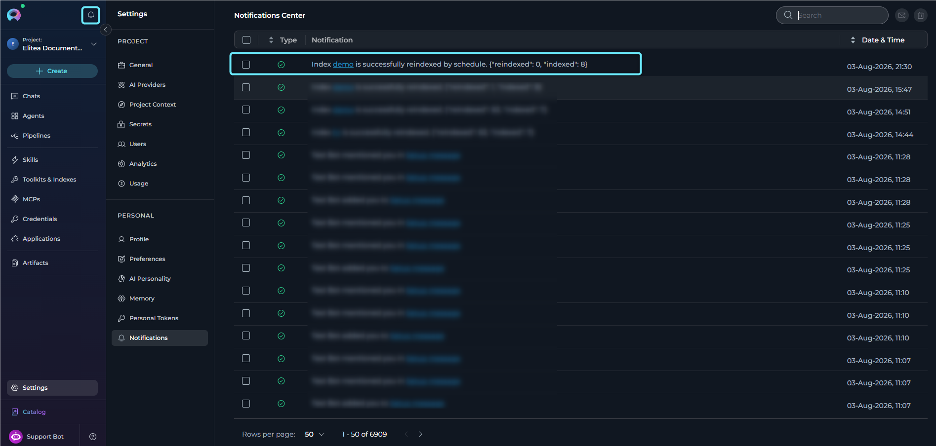 Schedule Notifications