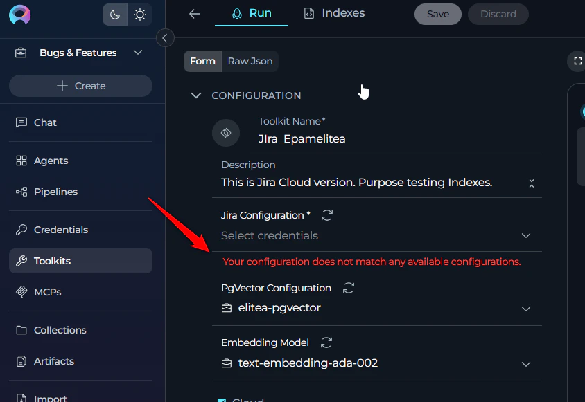 Toolkit unavailable1