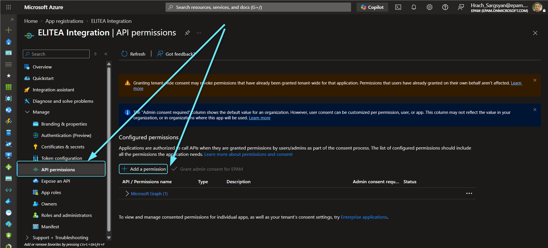 Add permission