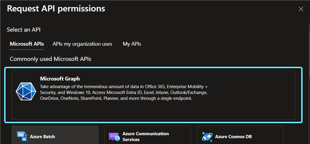 Microsoft Graph