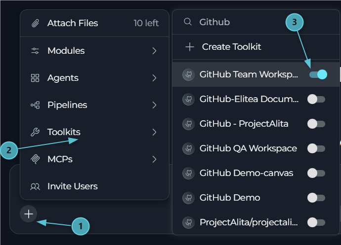 GitHub to Chat