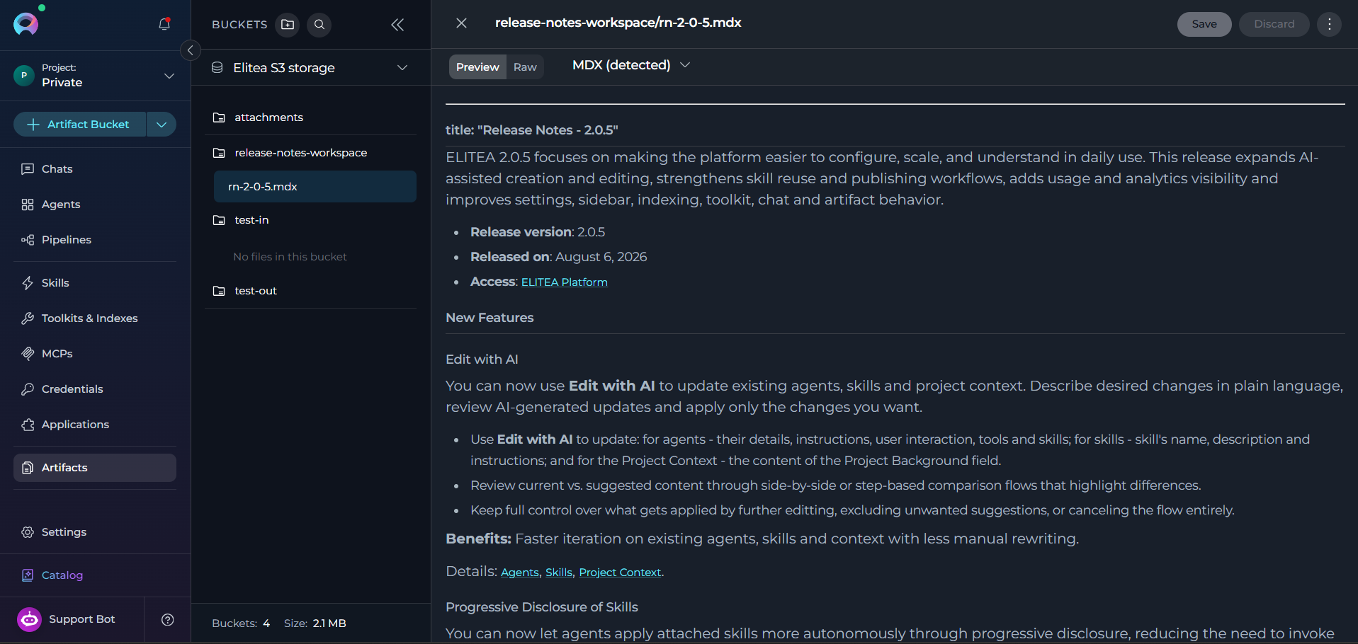 HTML and MDX Preview & Editing