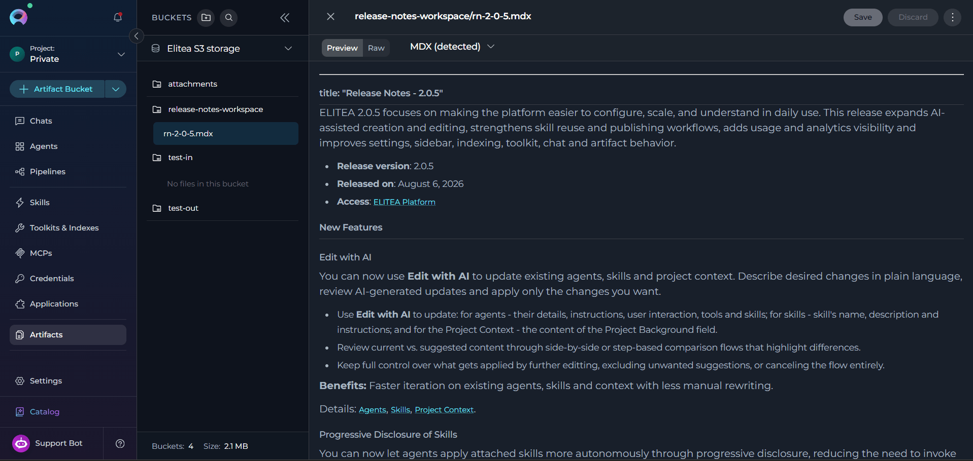 HTML and MDX Preview & Editing