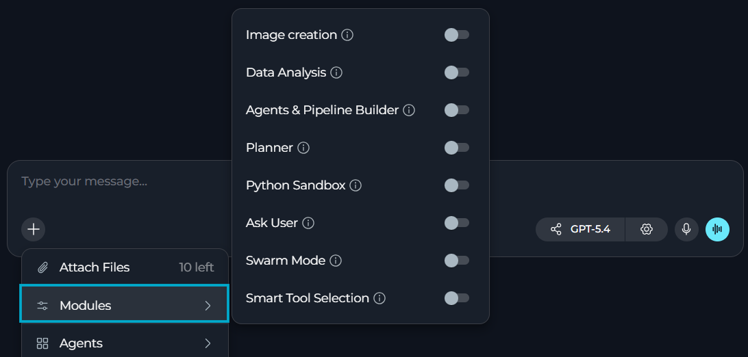 Internal Tools Renamed to Modules