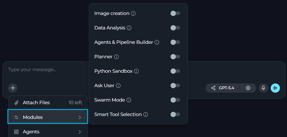 Internal Tools Renamed to Modules