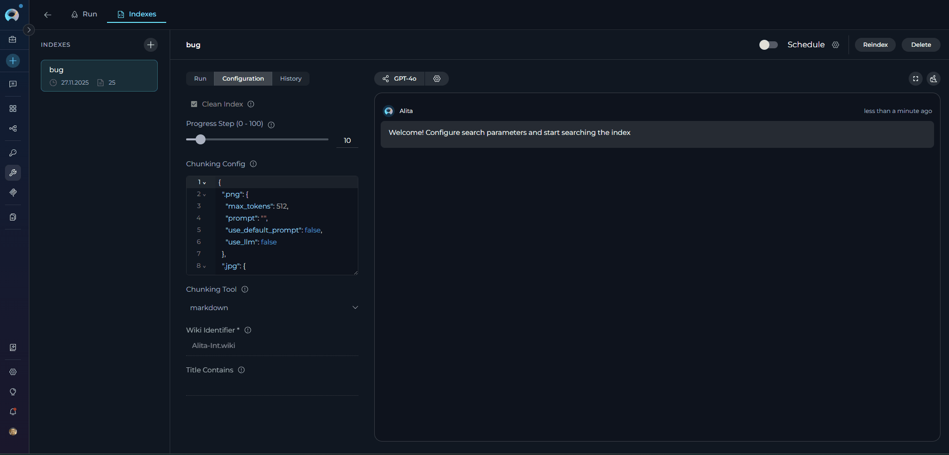 Stepback Search – form