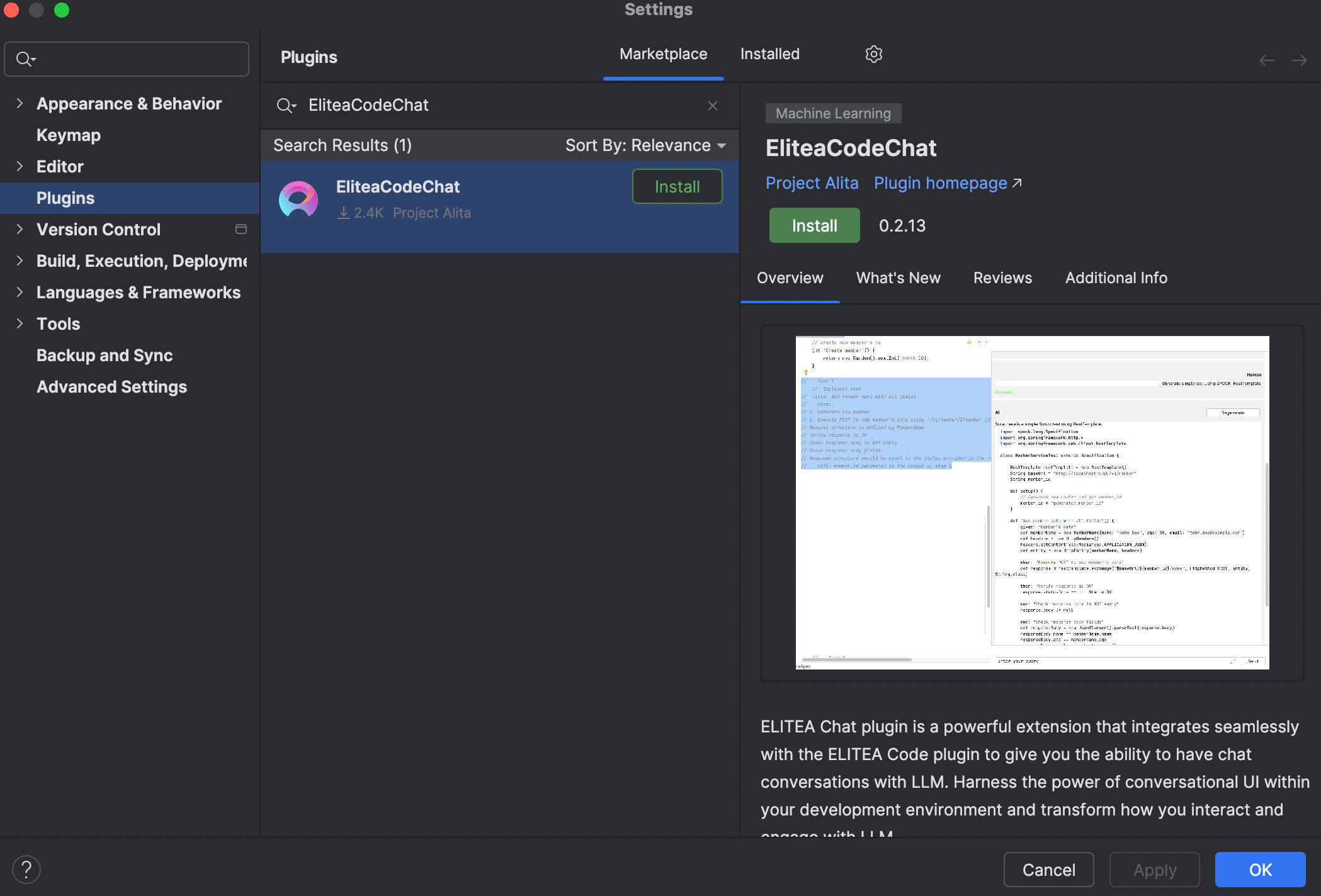 IJ-EliteaChat-Install