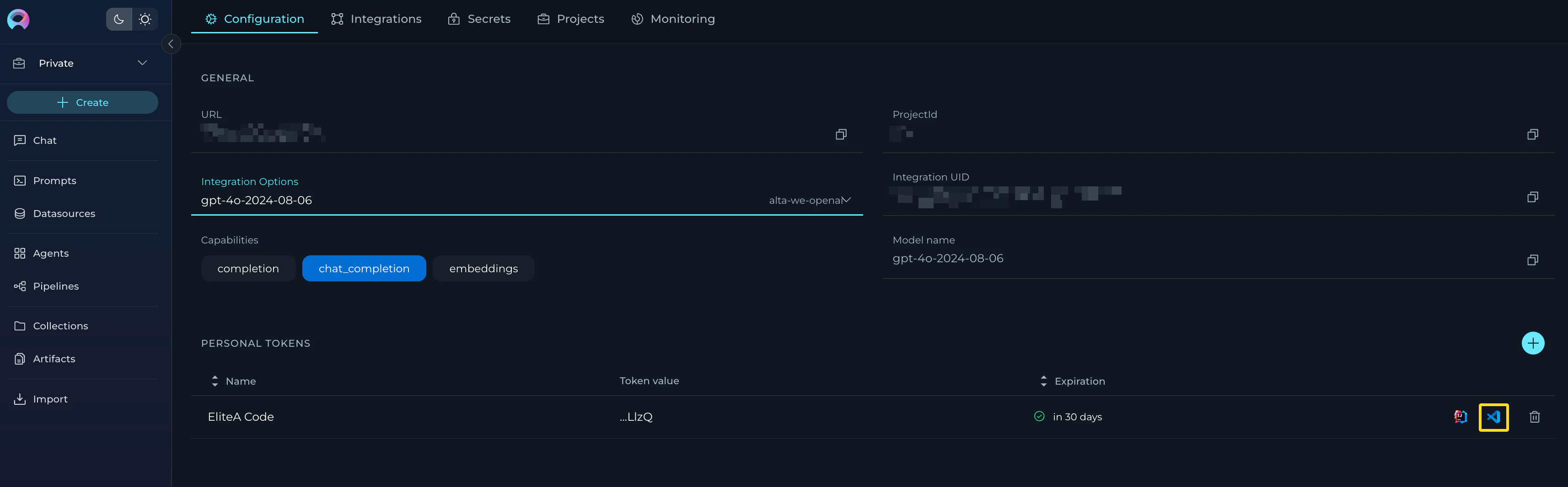 VS-Elitea-Config