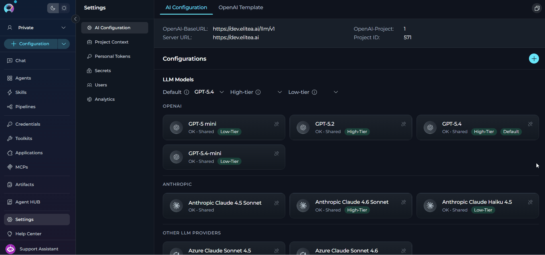 AI Credentials