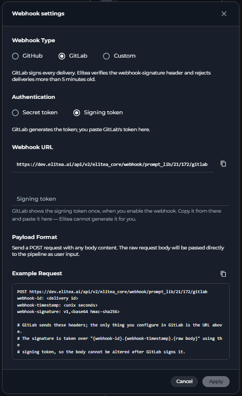 Webhook Trigger