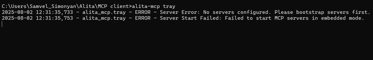 Incorrect config.json