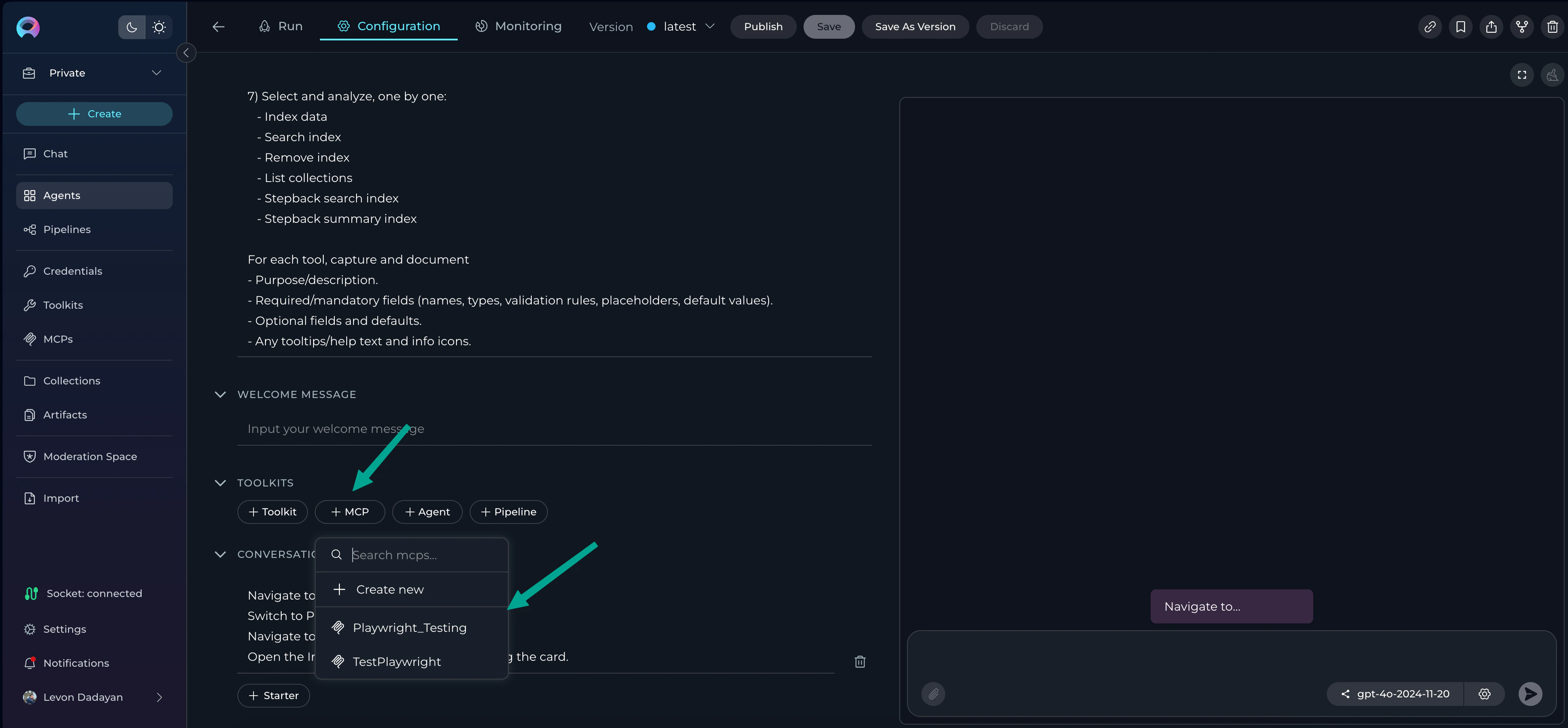 Select MCP Server Toolkit