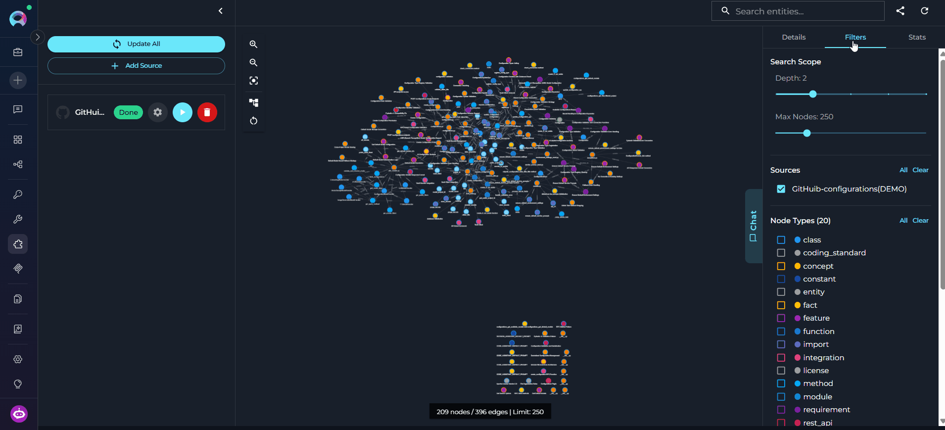 Filters Tab