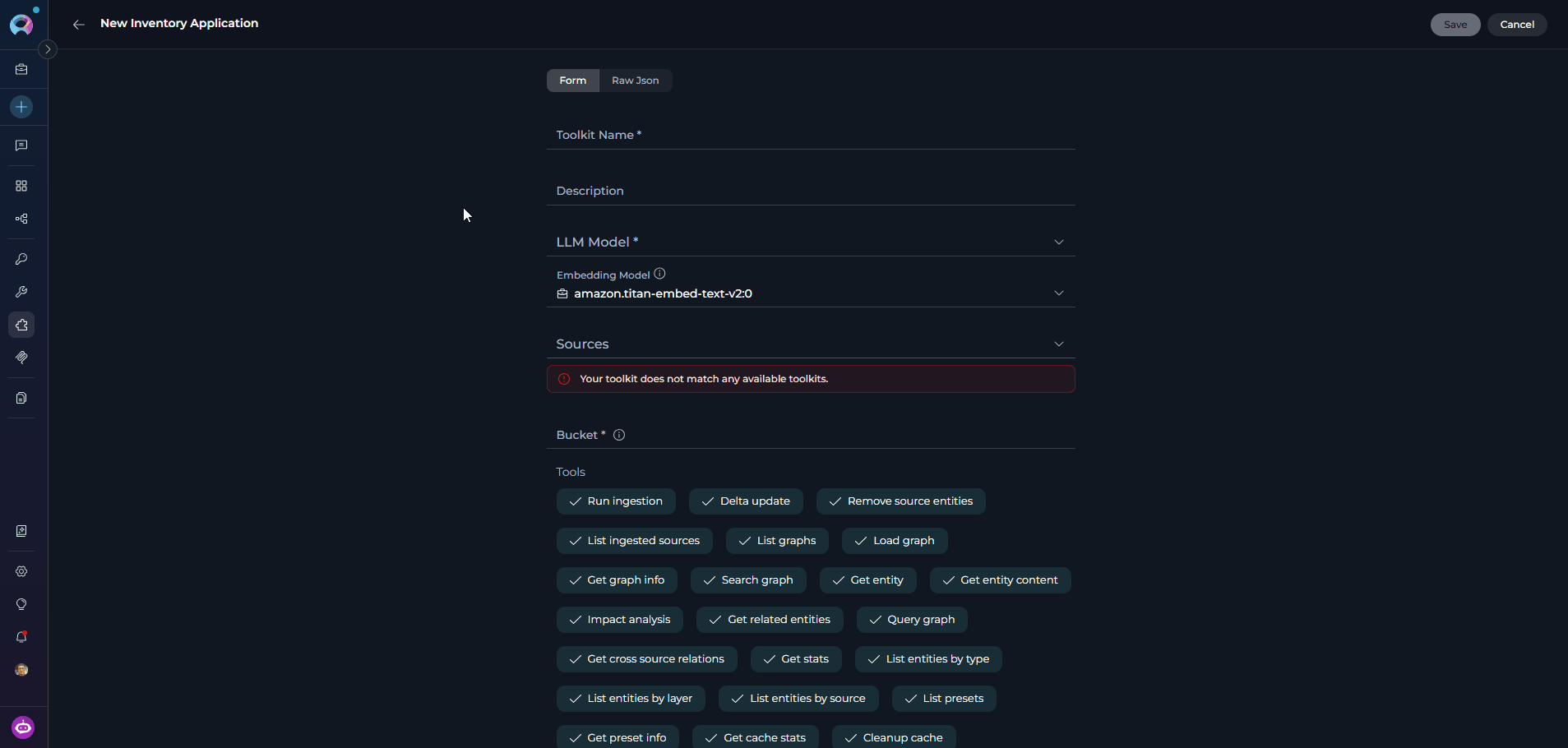 Inventory Create Application