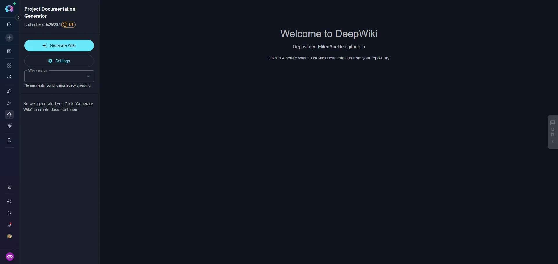 Wikis Interface