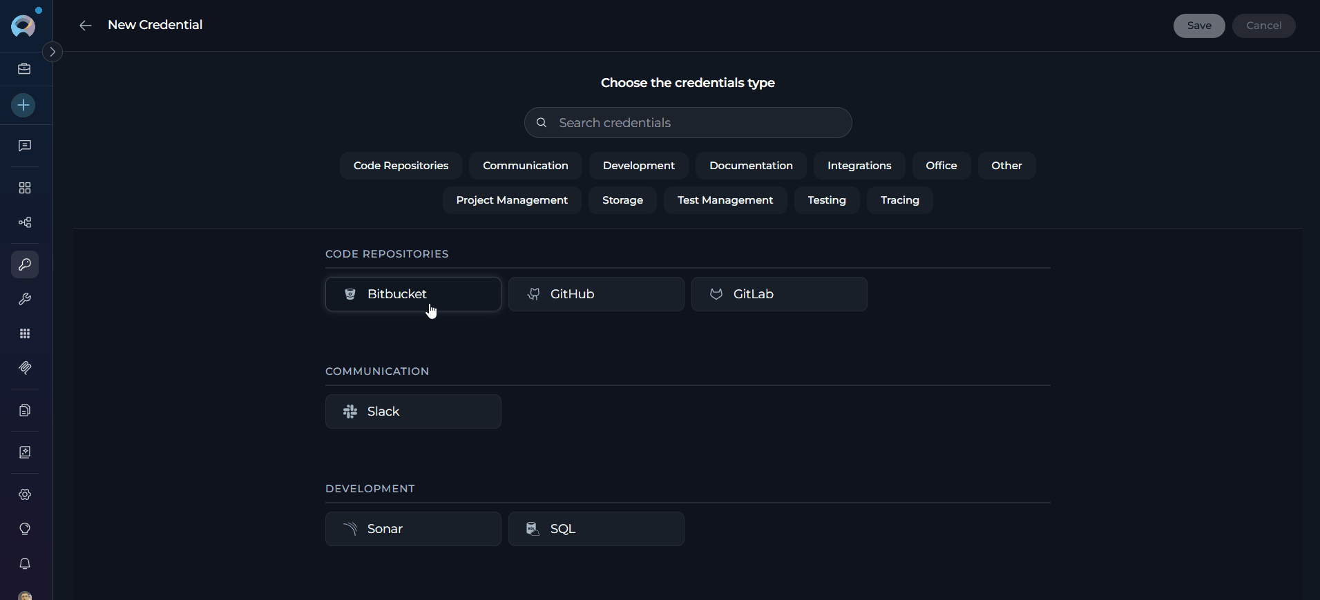Bitbucket Credential Setup