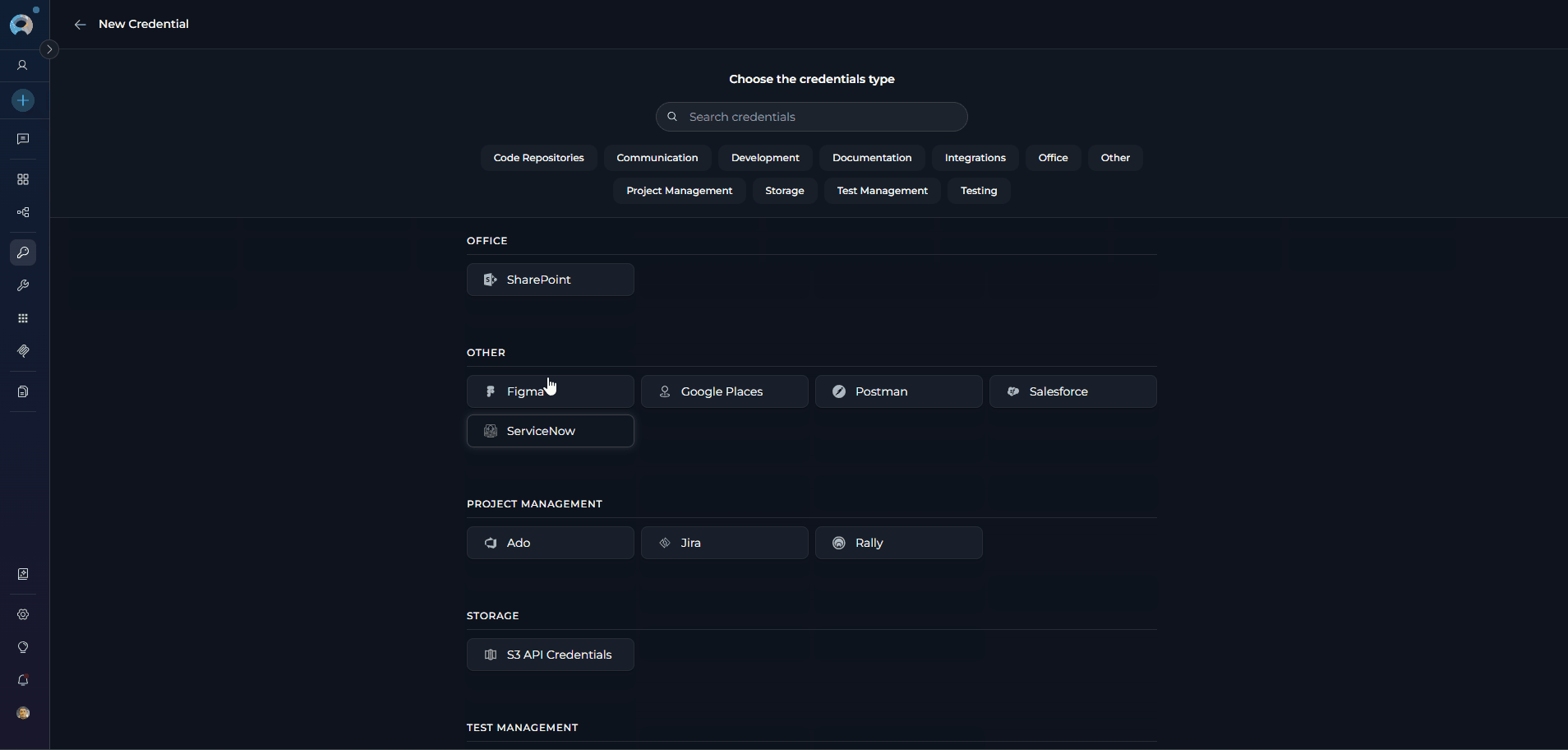Figma Credential Setup