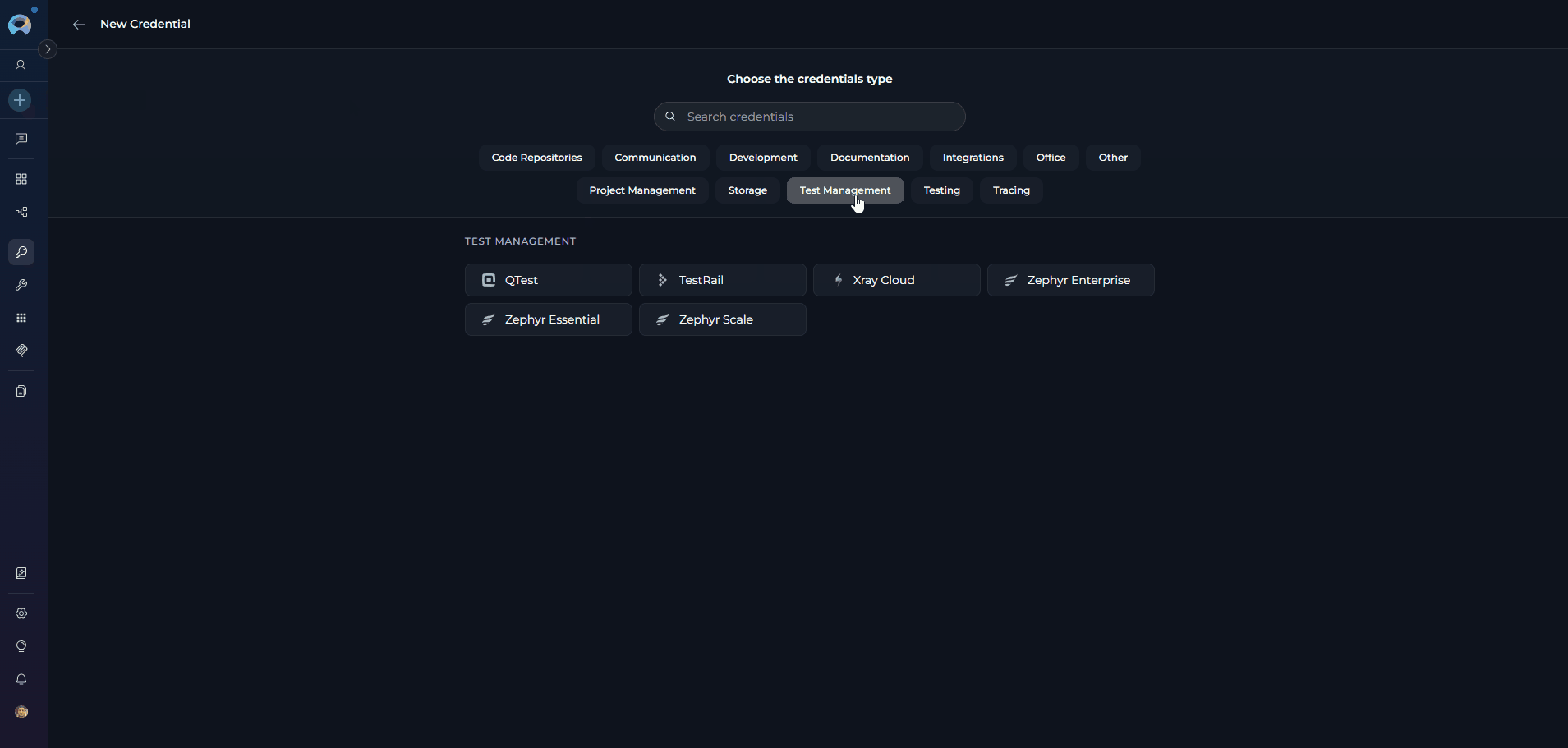 Xray Credential Setup