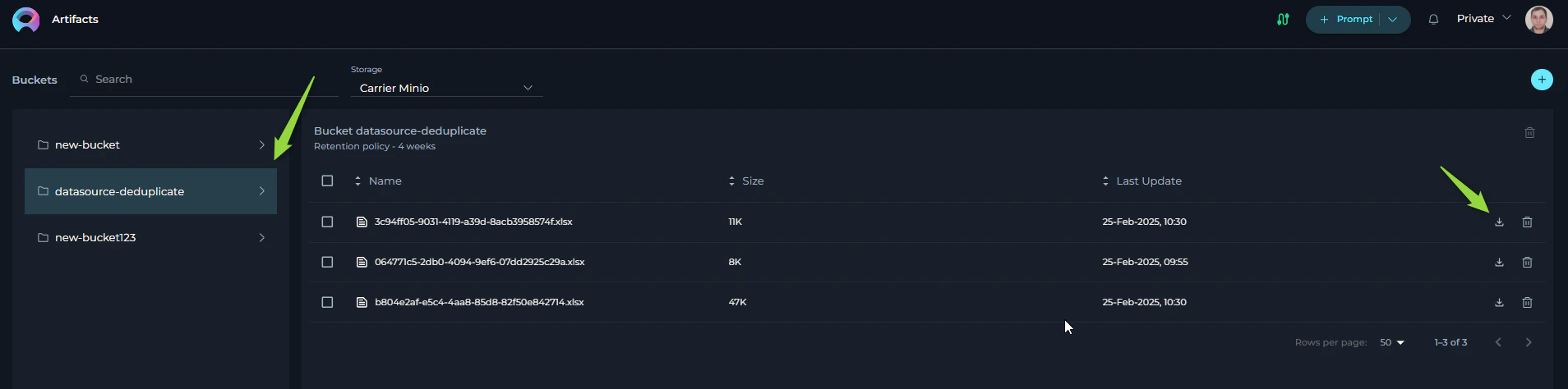 Datasources-Artifact