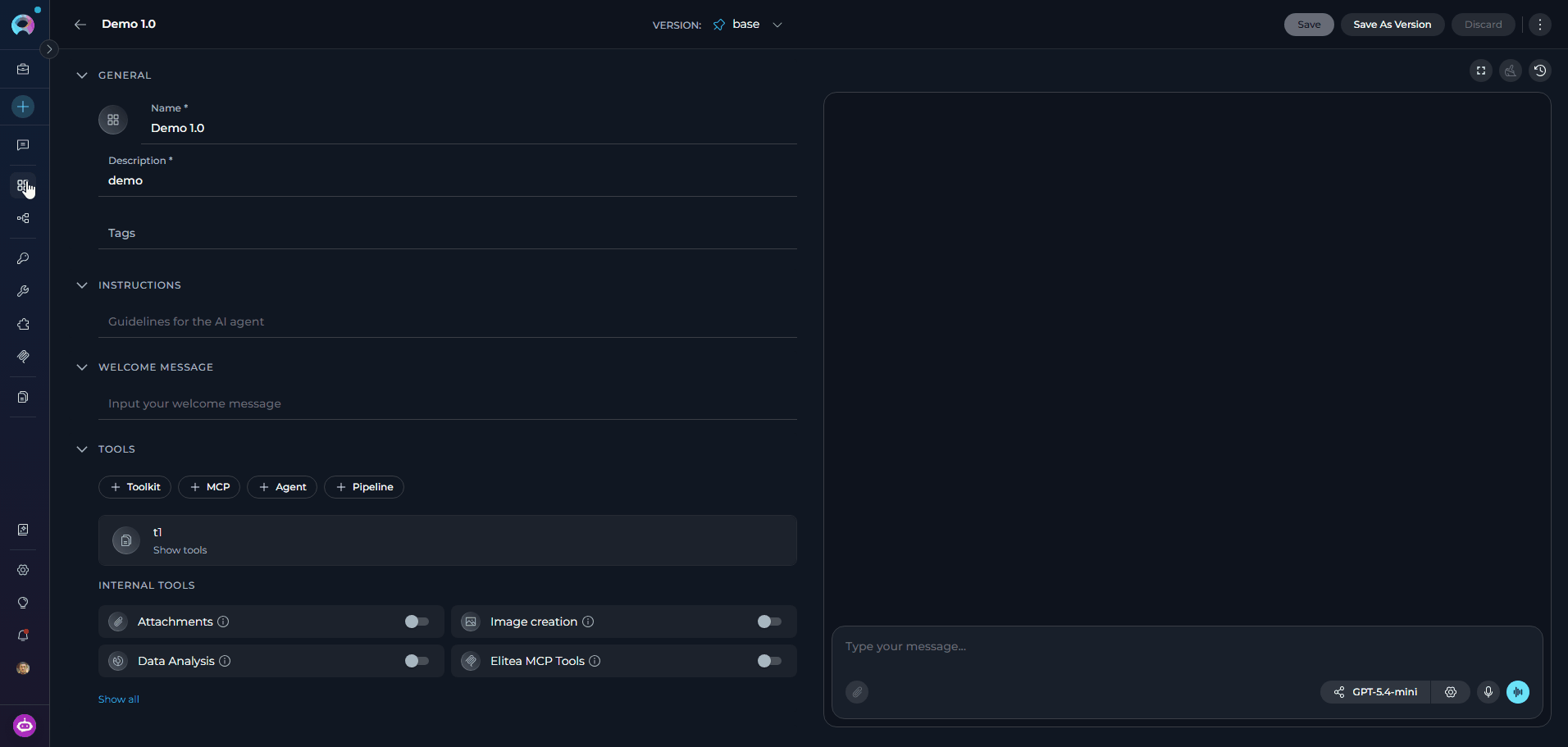 Elitea MCP Tools Access