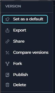 Default Version