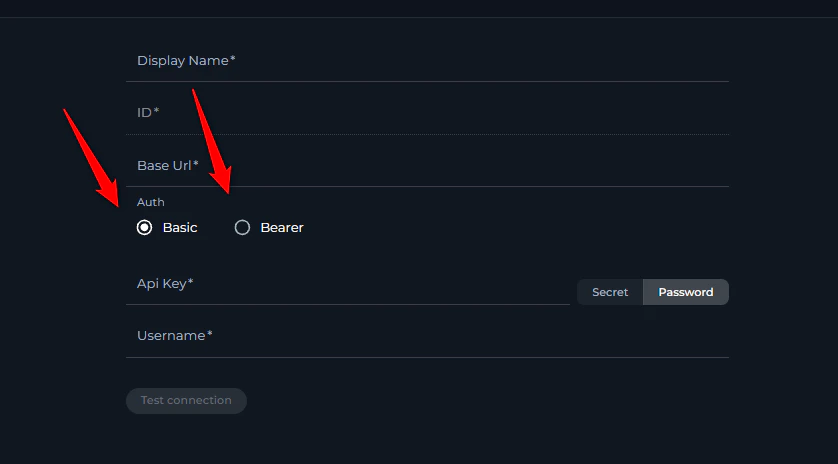 Authentication token error