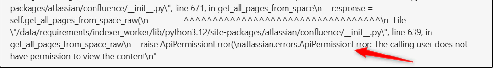 Indexing access error