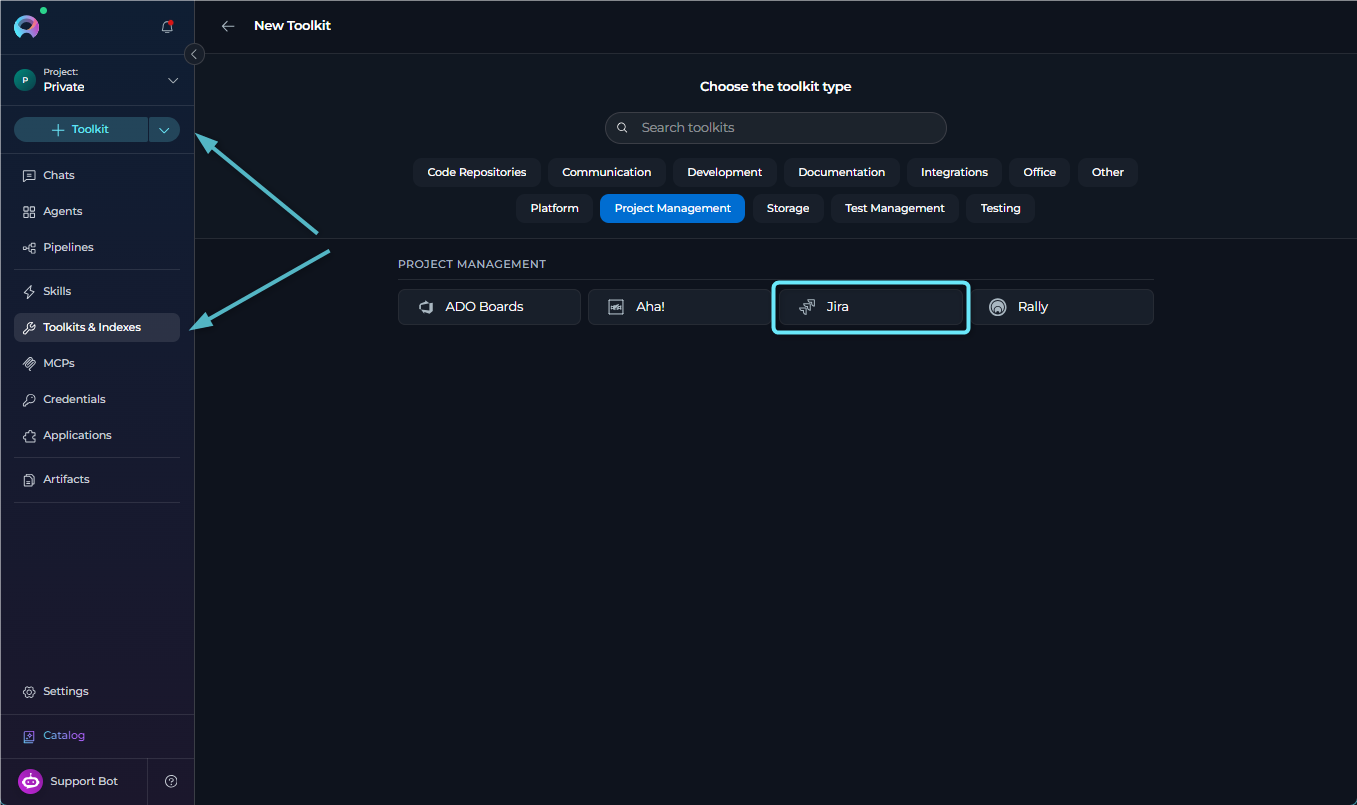 Jira create Toolkit