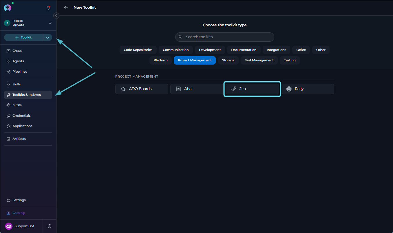 Jira create Toolkit