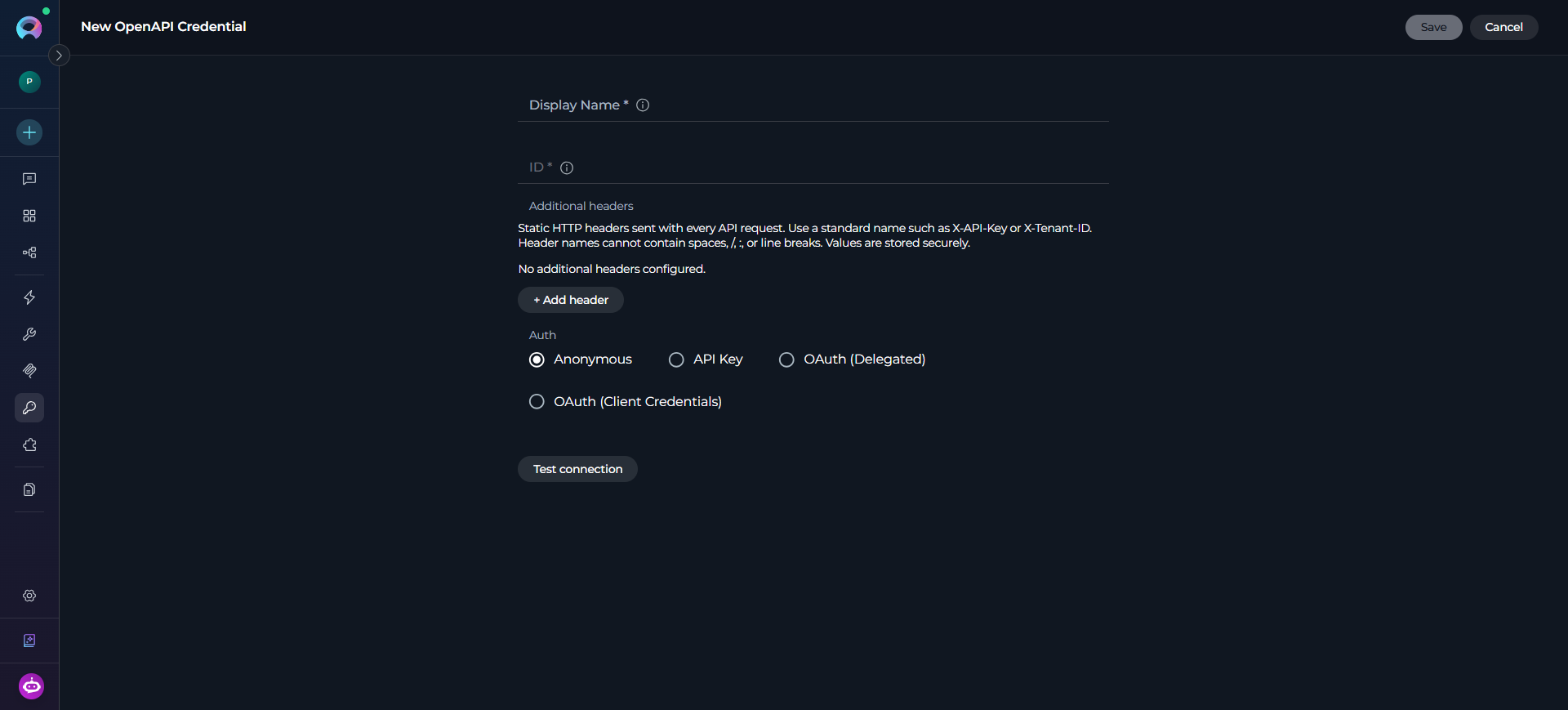 Create Credentials