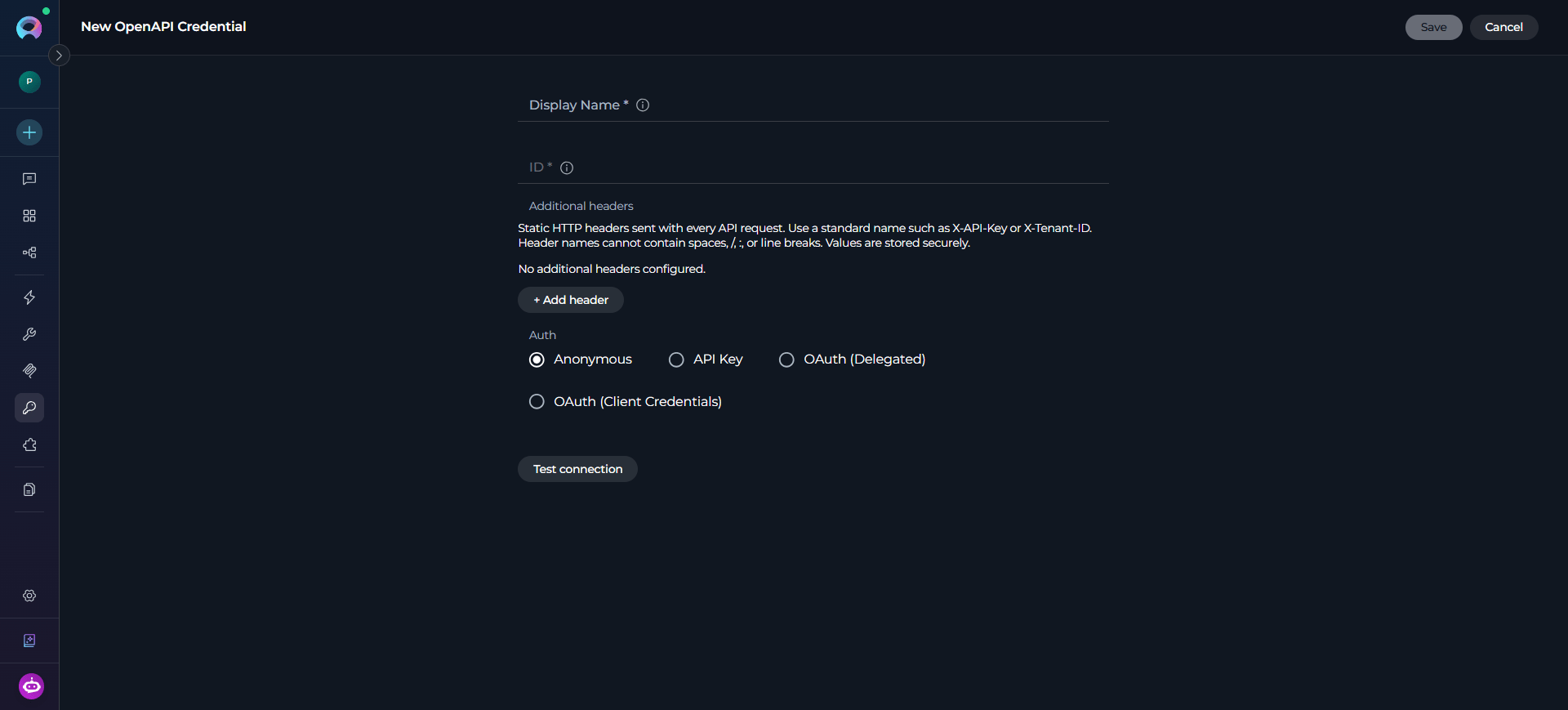 Create Credentials