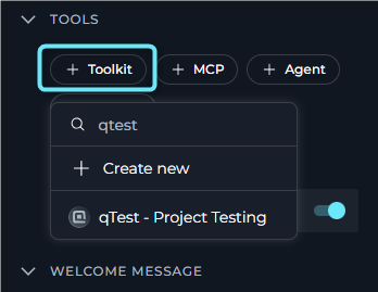 Add qTest toolkit to a pipeline