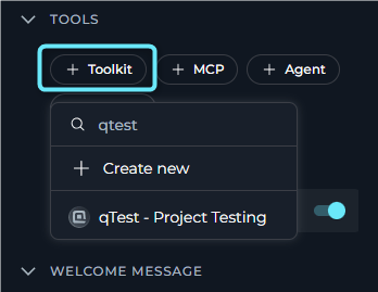 Add qTest toolkit to a pipeline