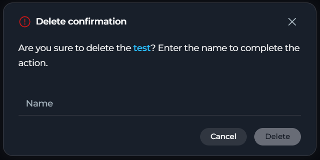 Delete Token