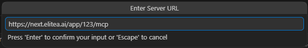 Server URL